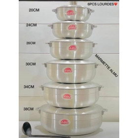 Vente Ensemble 6 Pièces Marmette Lourde Et Une Louche