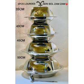 Achat Ensemble Bols 4 pièces inoxydable