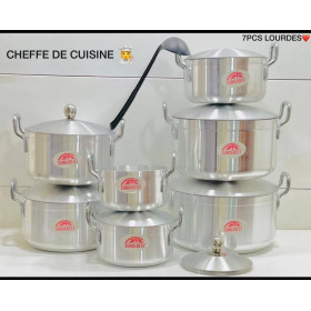 Vente Ensemble 7 Pièces Marmette Lourde Et Une Louche