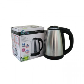 Bouilloire Electrique CAC - 1.8 L - Inox - Gris / Noir - CA820178