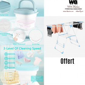 Mini lave-linge, Machine à laver Avec sèche linge offert