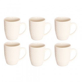 6 Tasse Petit Déjeuner en Verre – 35 ml