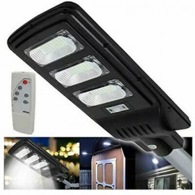 Lampe Solaire 450 LED  150W Sans fil Etanche Détecteur de mouvement Extérieur