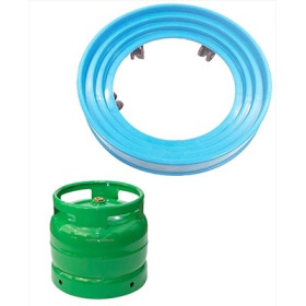 Support de pot de fleurs et de bouteille de gaz mobile avec roulettes pivotantes pour un déplacement facile