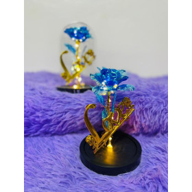 Rose Eternelle Saint Valentin LED Soie Artificelle Livraison gratuite