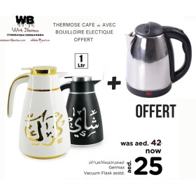 Thermos Arabe Café  avec Bouilloire electrique offert