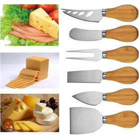 Ensemble de Couteaux à Fromage, de 6 pieces