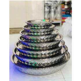 Ensemble De 7 Bols En Inox