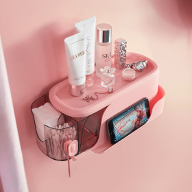 Boîtes de rangement pour cosmétique mural