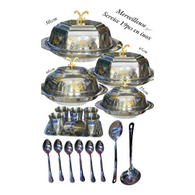 Série de 19 pièces