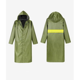 Combinaison De Pluie, Longue Une Pièce À Capuche Moto