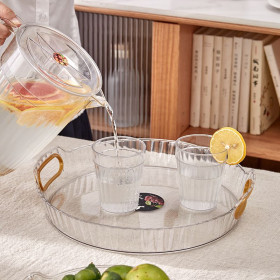 Ensemble carafe plastique 6pcs plastique