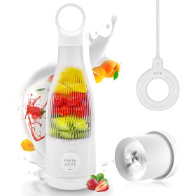 Mixeur rechargeable USB Portable Blender, Fresh Juice Blender Bouteille