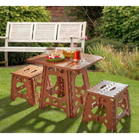 Table Educative Pour Enfants - Marron