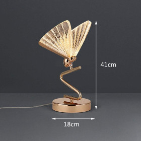Lampe de table Lampe de table papillon design lampe de lecture