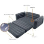 Canapé-lit Gonflable, Chaise Pliable Double, canapé de Flocage Gonflable 2 en 1