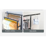 Porte-vêtements à double tige, porte-vêtements à double