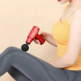 Pistolet Massage 6 Vitesses - Massage électrique - Rouge