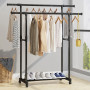 Porte-vêtements à double tige, porte-vêtements à double