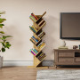Bibliothèque en forme d'arbre, étagère à livres sur pied