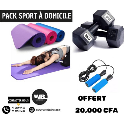 Pack Paire D'Haltères De 5 Kg Noire. 2 Bras5 Kg Chacun, Les 2 Font 10 Kg