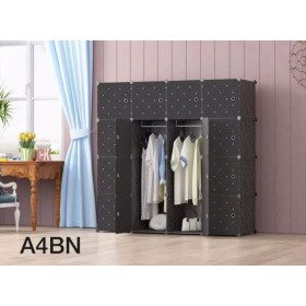 Armoire en plastique 4 battants