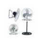 Ventilateur 3 en 1 au 3 positions:sur Pied,Multi Fixation,Posable ou Mural