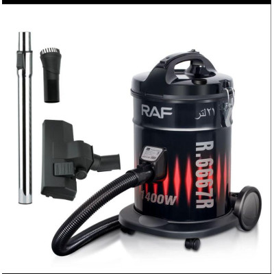 Machine de nettoyage électrique puissante de type tambour à usage intensif 28L 4000W Aspirateur à sec et à eau nettoyer le sol