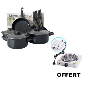 13 Pièces dans un ensemble  Ustensiles de cuisine Casseroles