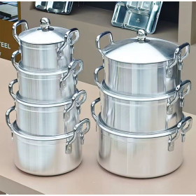 Set de 7 marmite en inox