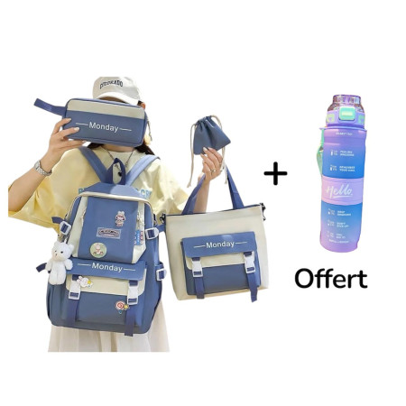 Sac à Dos + Gourde OFFERTE !Stock limité, premier arrivé, premier servi ⚡