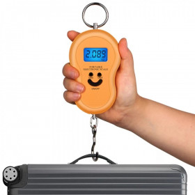 ACHAT-BALANCE PORTABLE - JUSQU'À 50 KG - NOIR