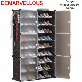 Achat _ Rangement chaussure 36 paires plastique