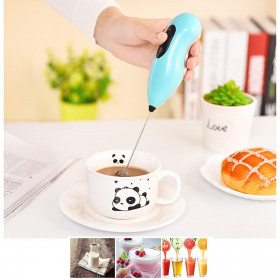 Fouet Mélangeur à Café Manuel Batteur Lait Mousseur