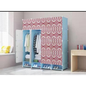 Achat _ Armoire en plastique 4 battants Bleu Livraison offert sur Dakar